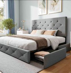 Full Bedframe with Storage.