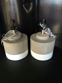 Concrete Lamps