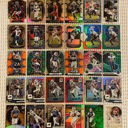 Buffalo Bills 30 Card Football Lot! Rookies, Prizms, Parallels, Short Prints, Case Hits, Variations & More!