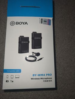 BOYA BY-WM4 Pro 2.4GHz  Lav Mic System