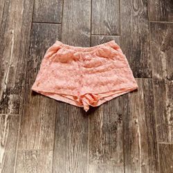 XS Coral Shorts