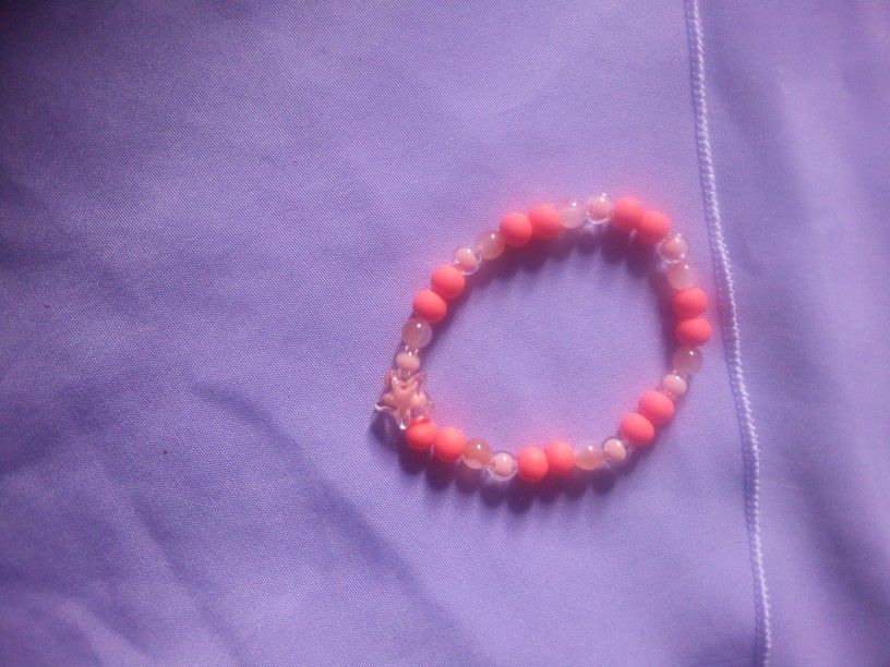 1 Pc Orange Bracelet 