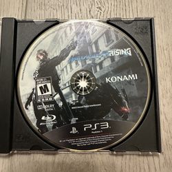 Metal Gear Rising PlayStation 3 PS3 Disc Only 