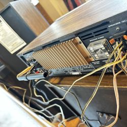 Fisher Vintage Amp/ Tuner, Speakers, Turntable 