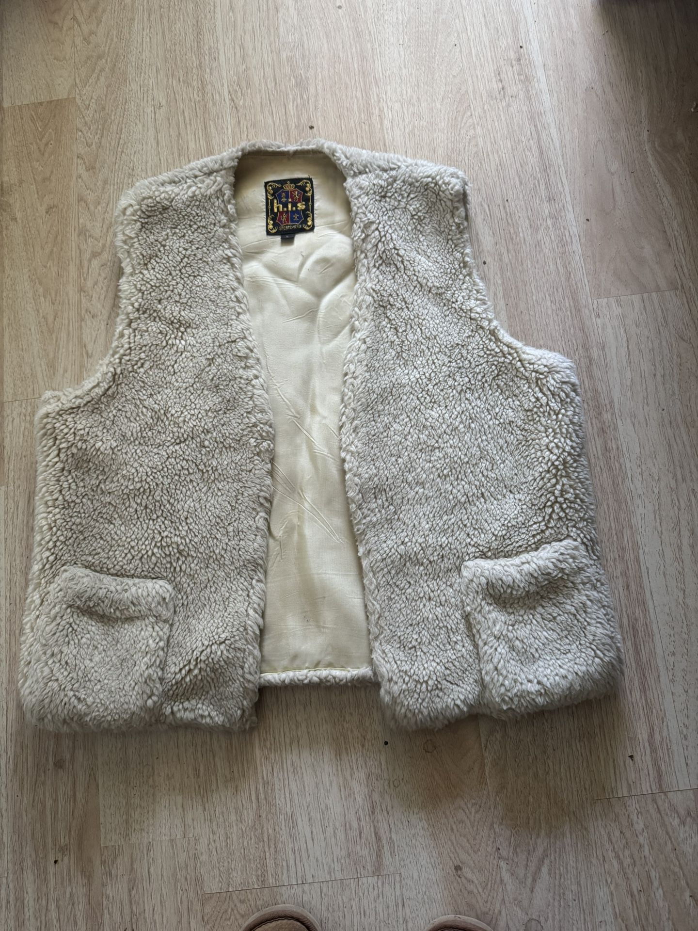 Vintage H.I.S Faux Fur Vest