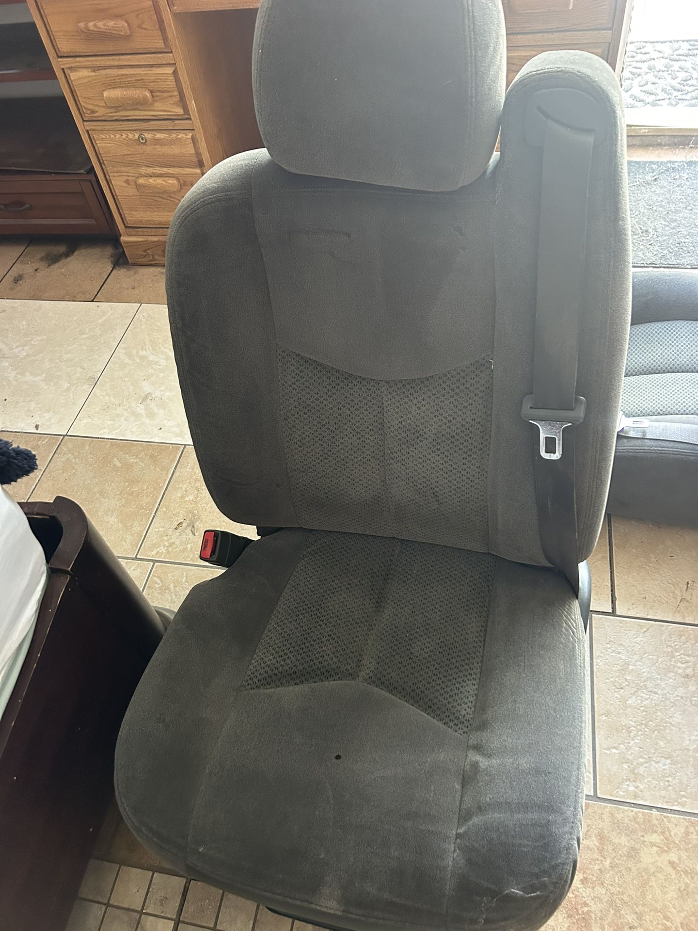 Silverado Interior Front Bucket, Rear Seat