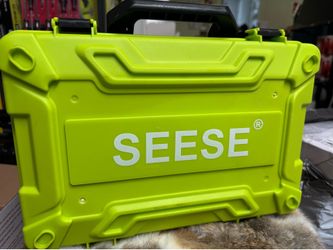 SEESE  Turbo Jet Leaf Blower: Cordless Leaf Blower for Yard Leaves, Driveway Sand & Car Drying - 450 CFM High Speed with Ergonomic Handle for Easy Ope