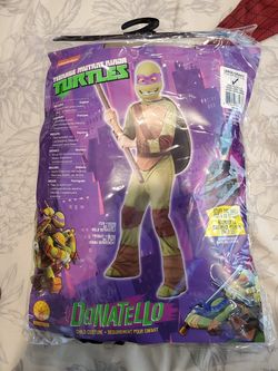 Ninja turtles Donatello costume large kids