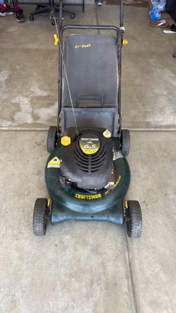 Craftsman lawnmower 21 inch 6.5 hp in very good condition