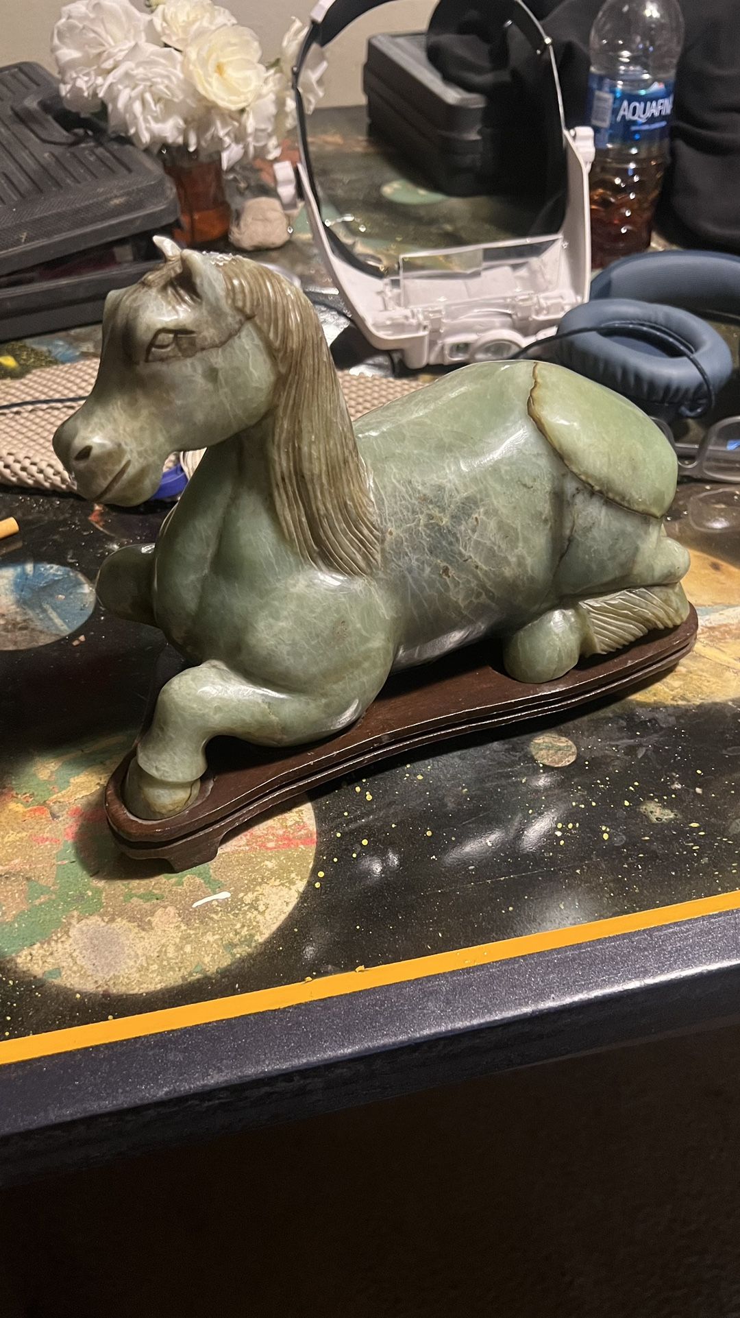 Jade Horse Statue