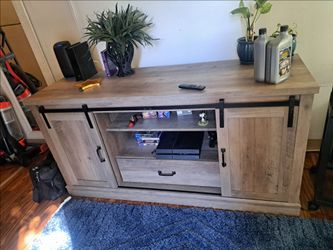 Tv stand rustic brown