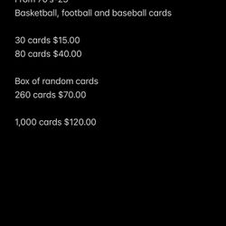 Sports Cards 