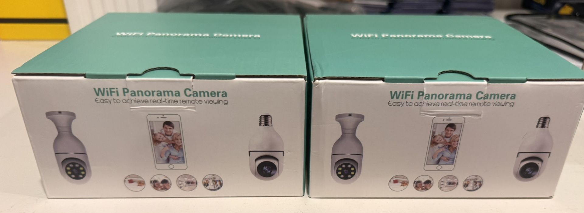 New Wifi Panorama Camera Real Time Remote Viewing 360 Degree Stay Safe.. 2 in each box
