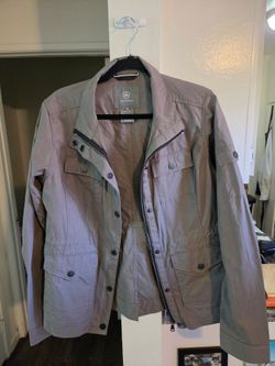 Aether light grey jacket size L