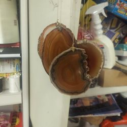 Vintage Cut Agate Wind Chime