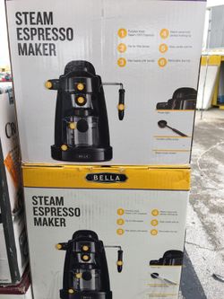 Bella steam espresso maker