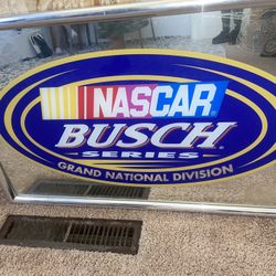 Nascar Glass Mirror And Picture With Frames 