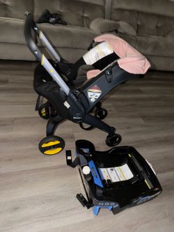 Donna+ | Car seat + Stroller pink!!
