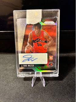 Jakobe Walter Prizm Silver Autograph