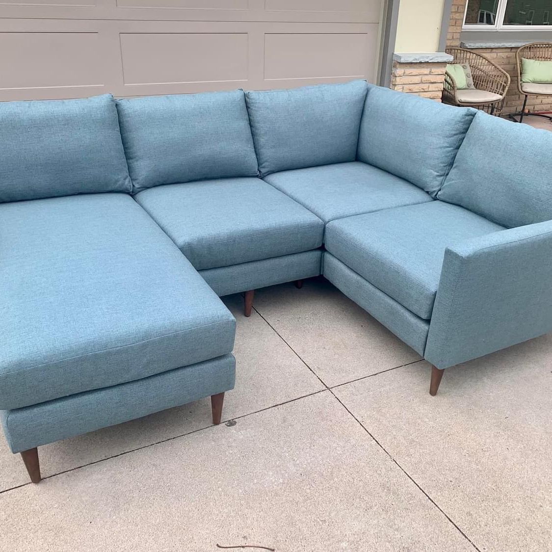 All form Four Seat Sectional With Chaise
