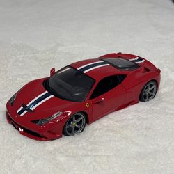 Ferrari 458 Speciale Diecast Model Car