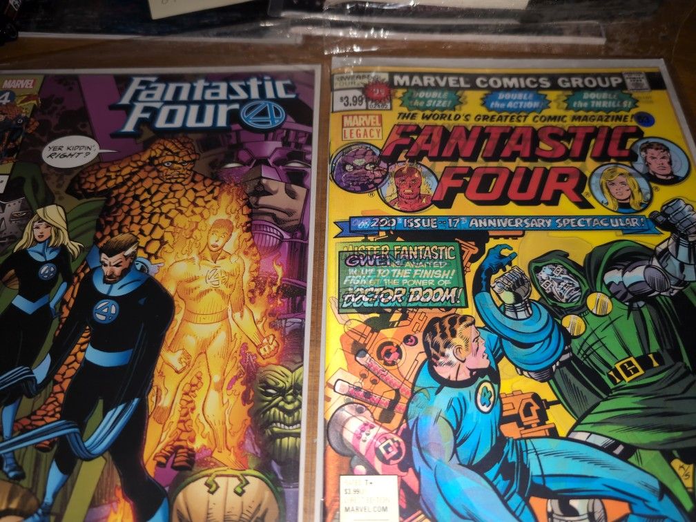 Fantastic Four Comic Book 