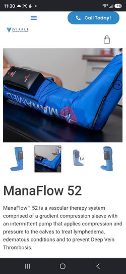 Mana Flow 52 - Vascular Therapy Compression Sleeve