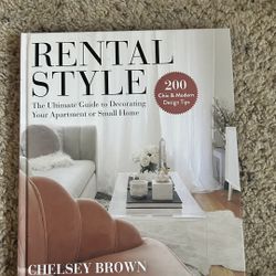 Rental Style Chelsey Brown | Small Apartment Decorating Book