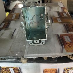 Galvanize electrical box butterfly