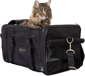 Delta Pet Carrier Bag Black