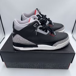 ordan 3 “Black Cement” – Size 6.5Y (Women’s 8) – Like New w/ Box