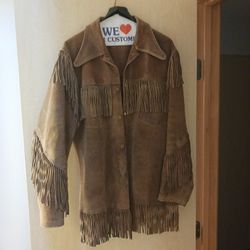 Cowhide Fringe Coat