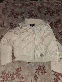 Nylon puffer jacket