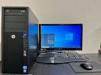 HP Z i7 Desktop Computer PC 24GB RAM Windows 11
