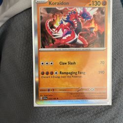 Koraidon • Scarlet & Violet Base Set Pokemon Scarlet & Violet Base Set • 124/198