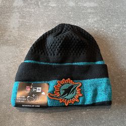 PRICE IS FIRM Brand new Miami Dolphins beanie