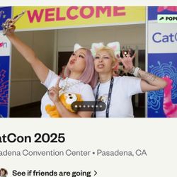 Need A Ticket To CatCon - Pasadena 