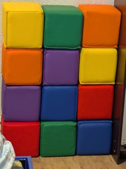 Lakeshore foam colored blocks......$60 cash only please
