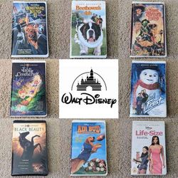 Classic vintage original Walt Disney Warner Brothers VHS video cassette tapes kids children's movies
