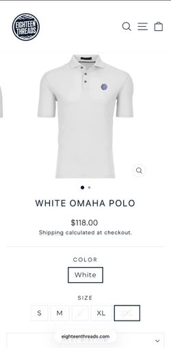 San Diego FC White Polo Shirt with Tags