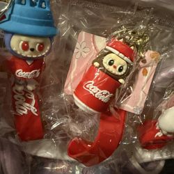 Labubu Coke Cola Keychains 5.00 Each 