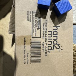 Daycare Hand2mind Wood Cubes Set/100 