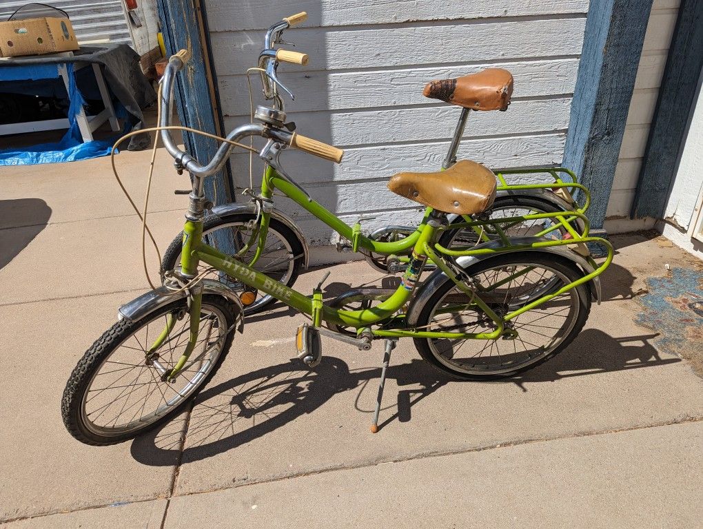 1960-70's Vintage Italian Sicur Hyda Bikes (Two Folding Bikes)