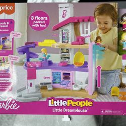 Fisher-Price Little People Barbie Little Dreamhouse Interactive Playset