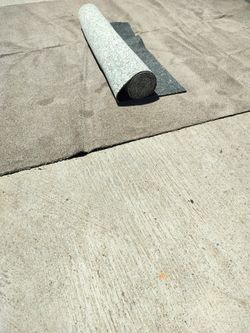 12'×11' Brown Carpet And Padding 