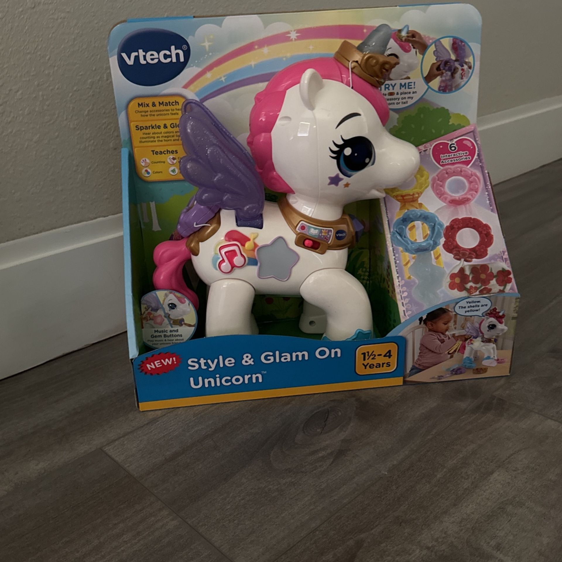 Vtech Style And Glam On Unicorn
