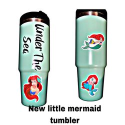 New Little Mermaid Tumbler 