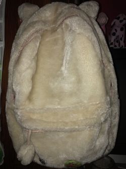 Furry backpack