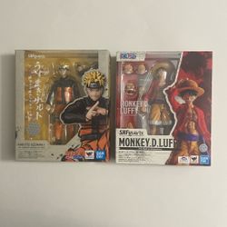 Sh Figuarts Monkey.D.Luffy & Naruto Uzumaki 