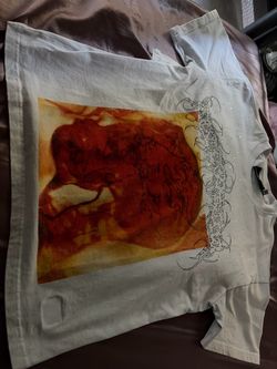 White Graphic Print T-Shirt